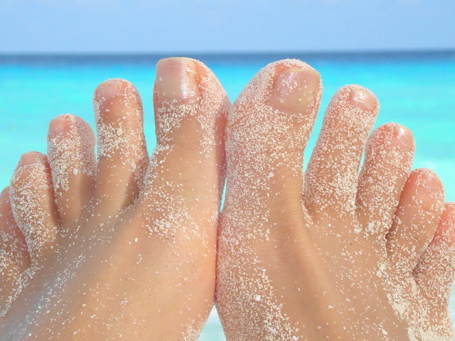 Sand Between Toes
