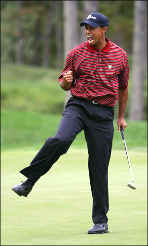 Tiger Woods Victory